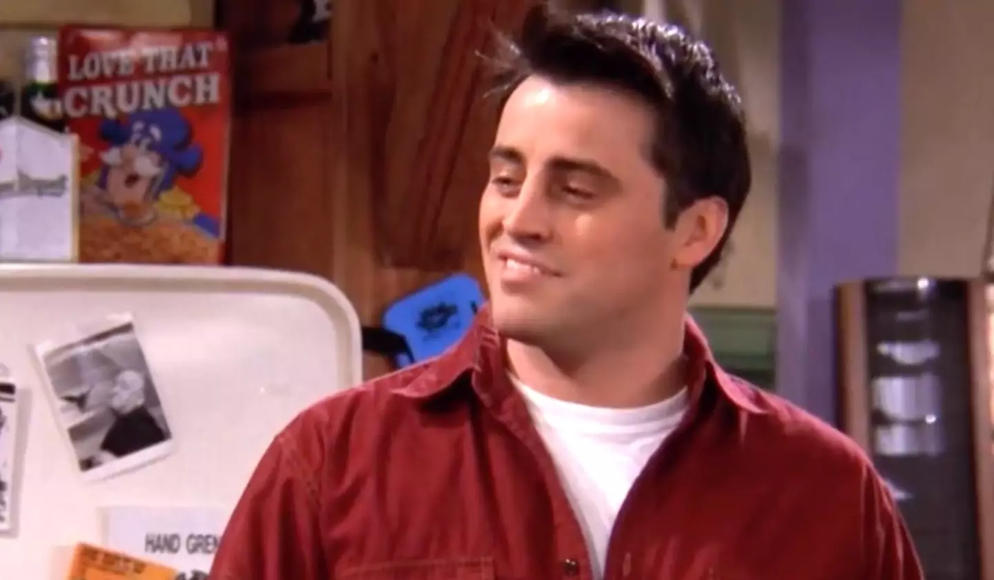 Matt LeBlanc as Joey in Friends.