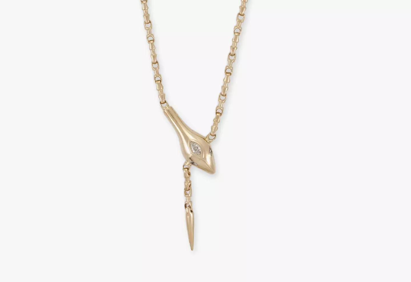 The necklace is sold by Jacquie Aiche (Jacquie Aiche)