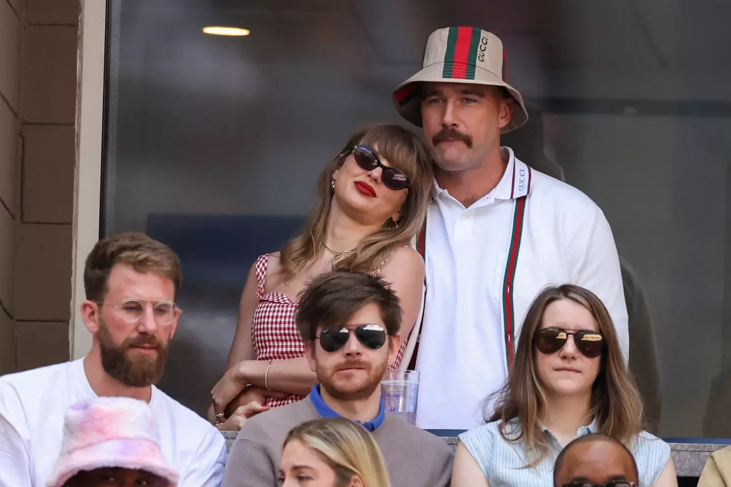 Darren suggested Kelce may have become 'overwhelmed' (CHARLY TRIBALLEAU/AFP via Getty Images)