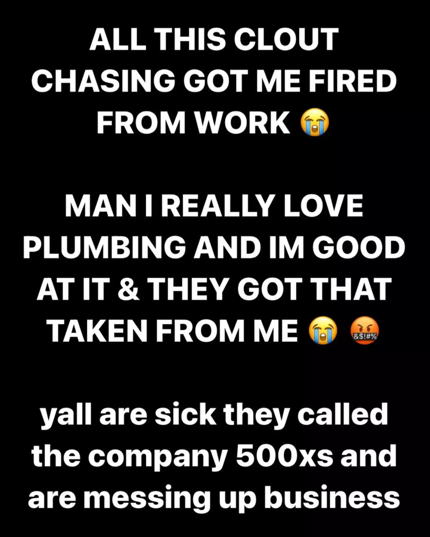 The YouTube star claims he has been fired from his job. (Instagram/veryy_handsome)