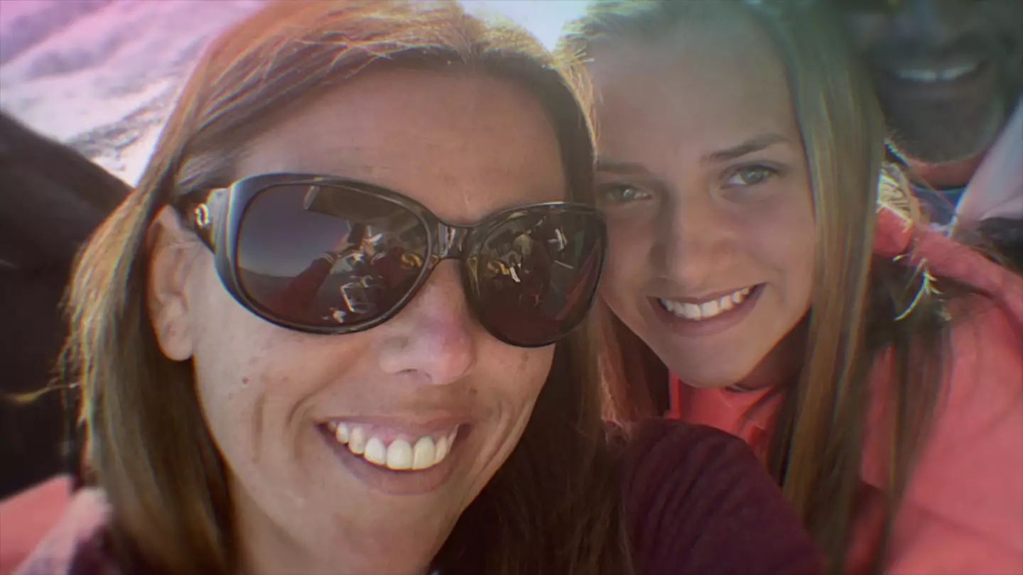 Kendra Licari, pictured with her daughter Lauryn, was ultimately caught out after the FBI got involved in the case (Netflix)