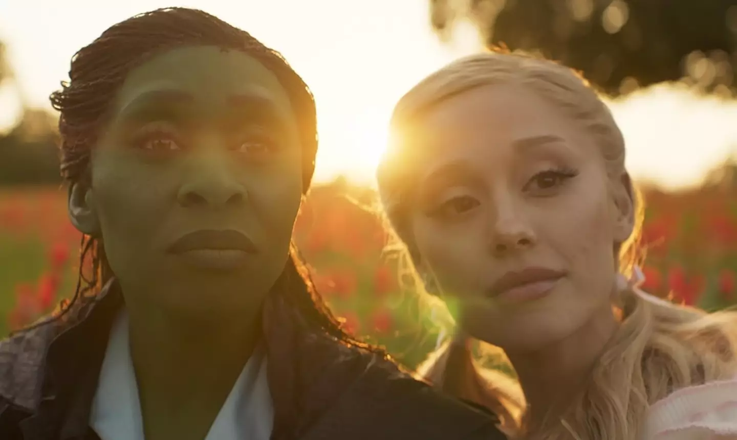 Grande stars alongside Cynthia Erivo in Wicked (Universal Pictures)