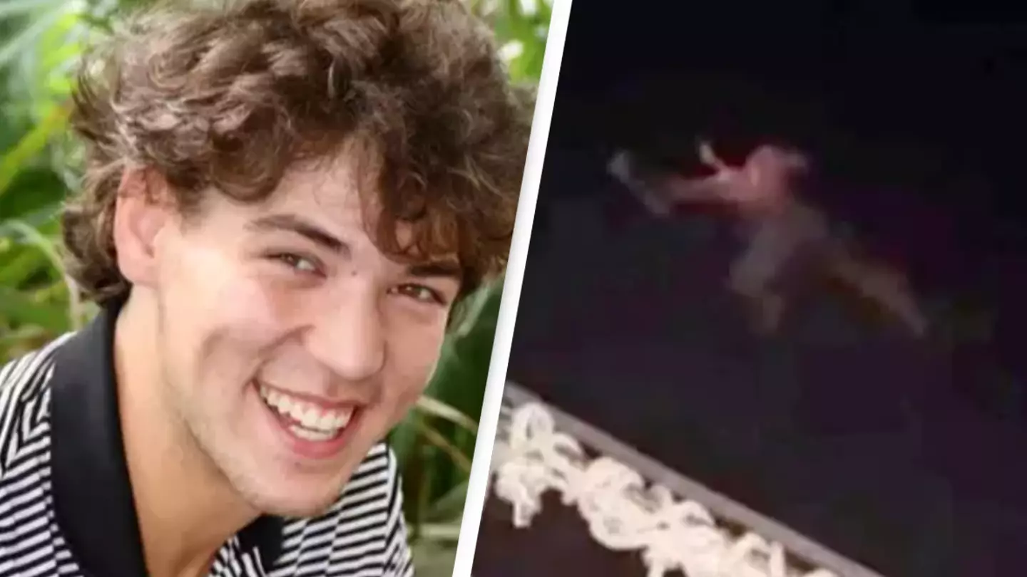 Missing teen's parents break silence after he jumped off cruise ship into 'shark-infested' waters