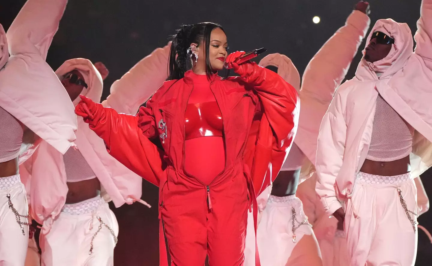 Rihanna headlined the halftime show at the 2023 Super Bowl. (Kevin Mazur/Getty Images for Roc Nation)