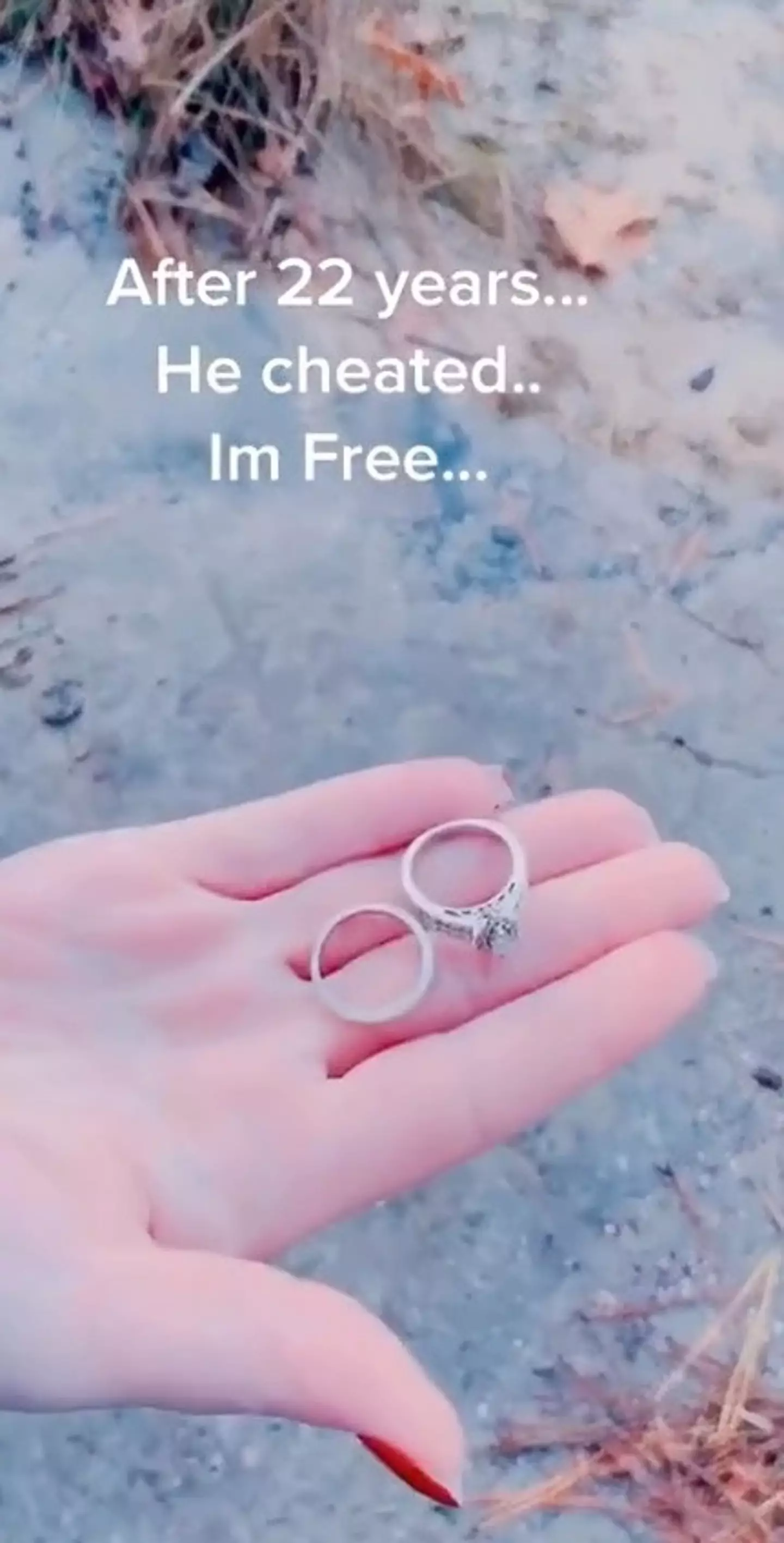 It all started when a woman went viral in 2020 for throwing her husband's engagement ring into the river after finding out he was cheating.