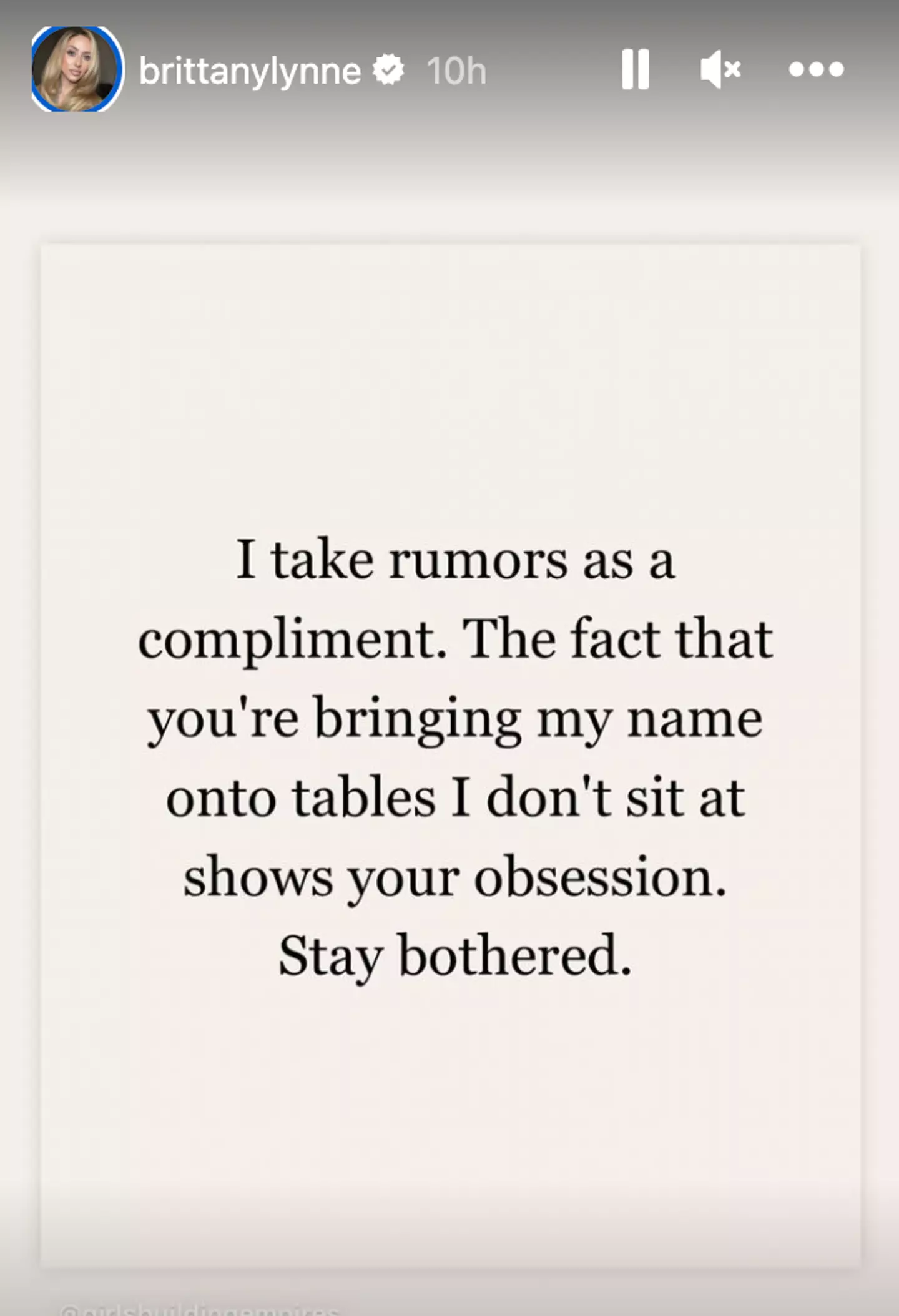 It seems Brittany is set to have the last laugh.