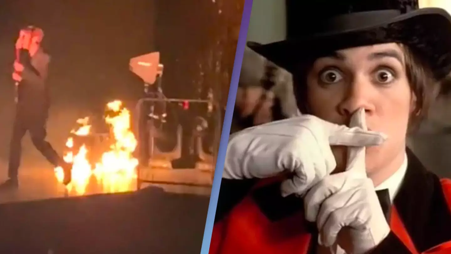 Panic! At The Disco suffer literal panic at the disco as fire breaks out during concert