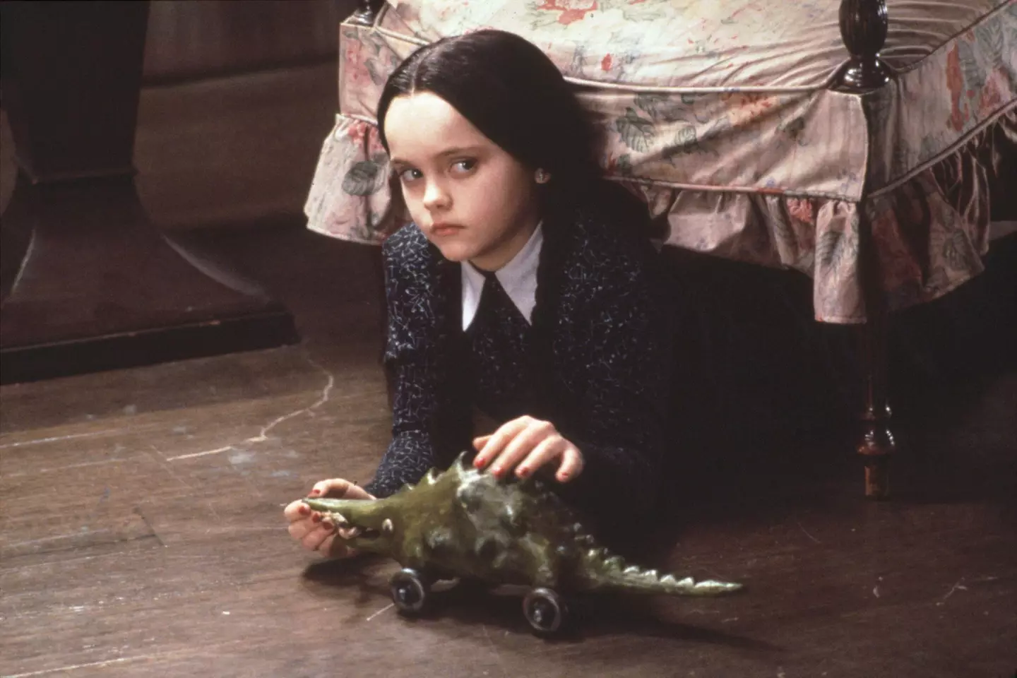 Ricci as Wednesday Addams.