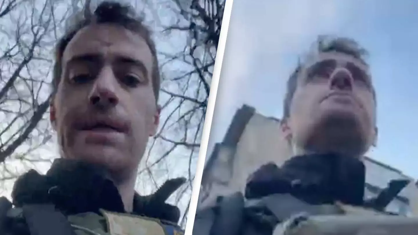 Ukraine: War Correspondent Captures Missile Flying Over His Head In Terrifying Footage