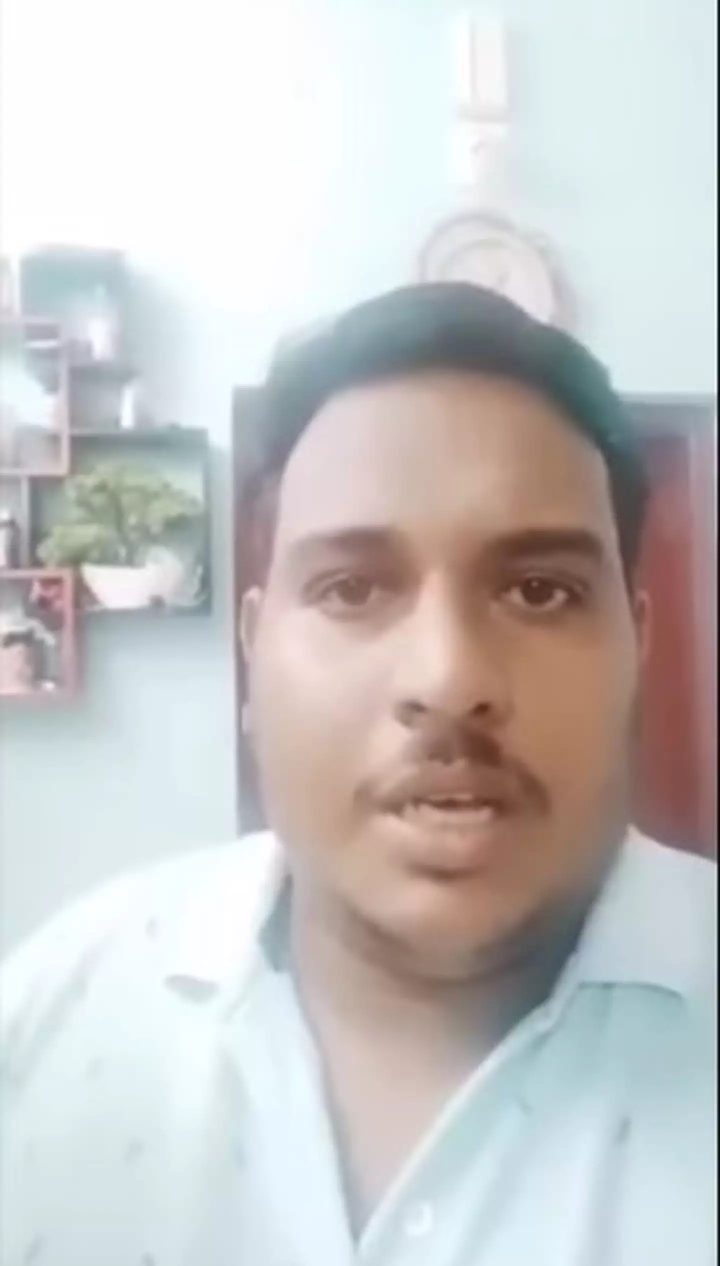 Anoop said he is not able to leave the house.