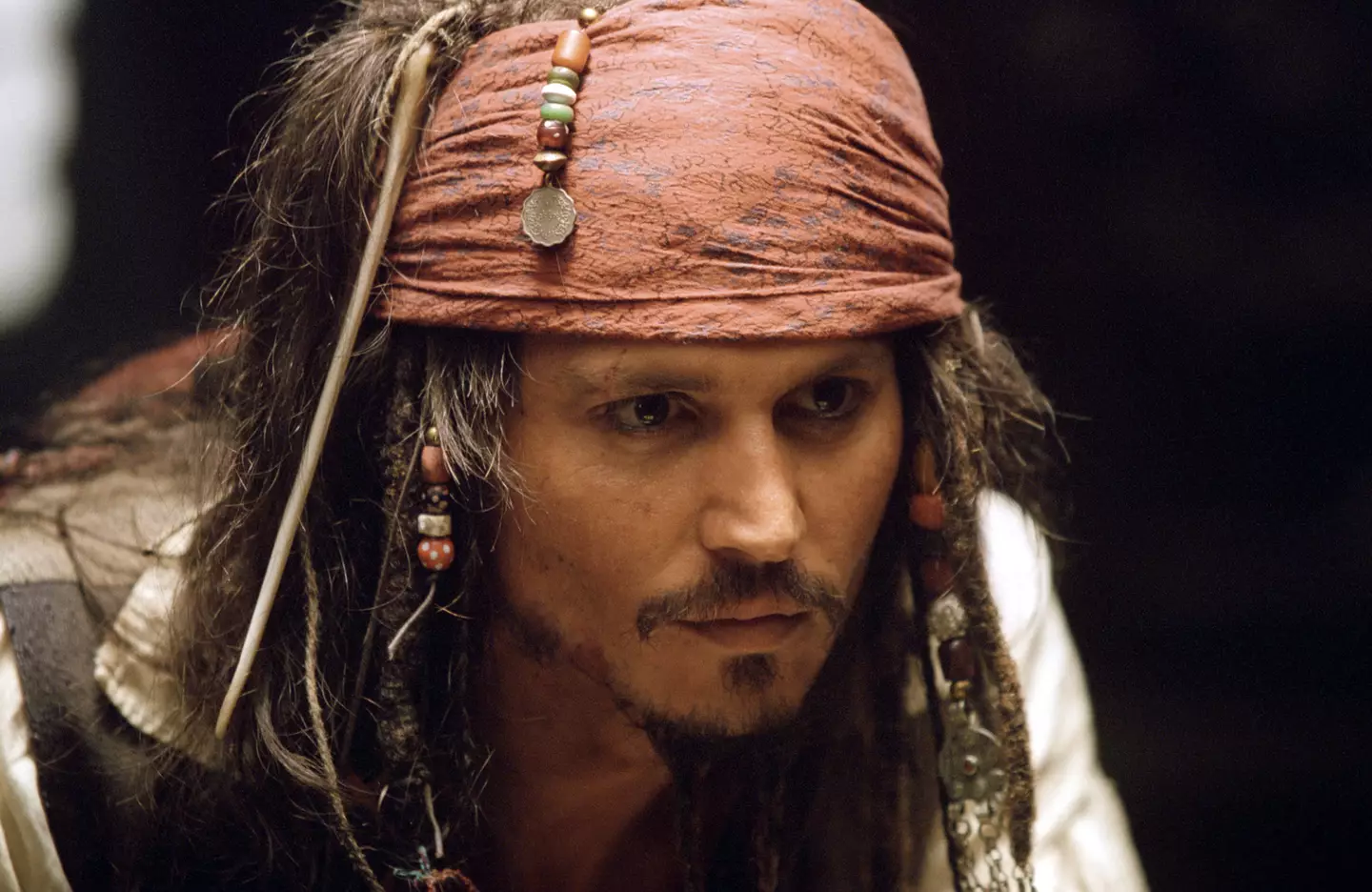 Johnny Depp starred in five Pirates of the Caribbean films.