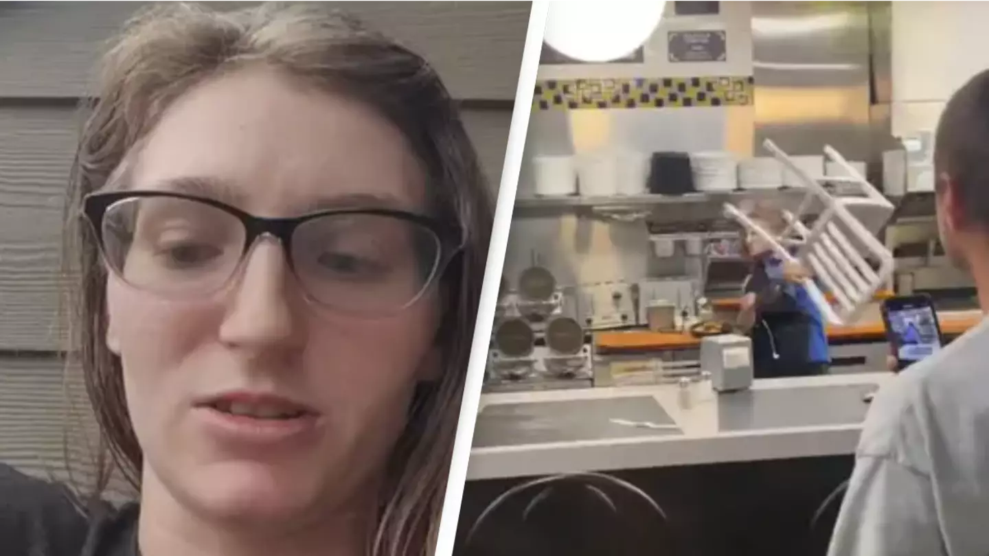 Waffle House worker claims company blacklisted her after she deflected chair in viral fight video