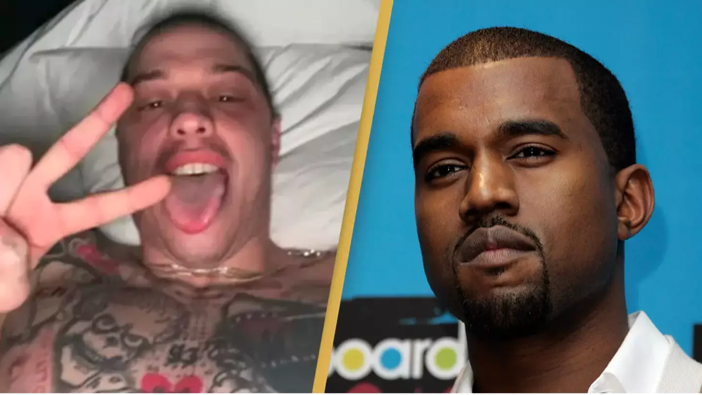 Pete Davidson Tells Kanye West He's 'In Bed With Your Wife' In Alleged Leaked Texts