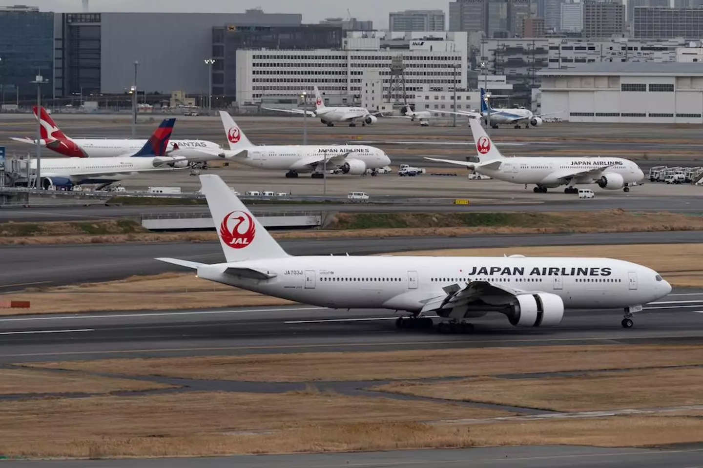 A Japan Airlines flight ended up exactly where it departed from.