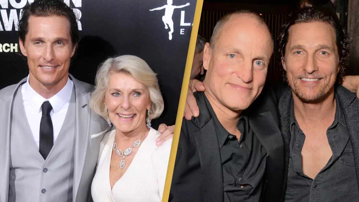 Matthew McConaughey's mom's comment led to realisation he and Woody Harrelson may be brothers