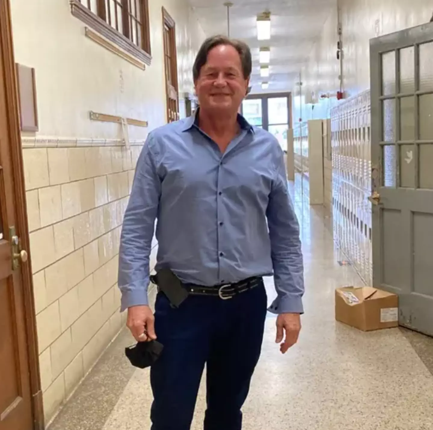 Cramer was shocked to learn the sign was illegal. (Institute for Justice/Will Cramer)