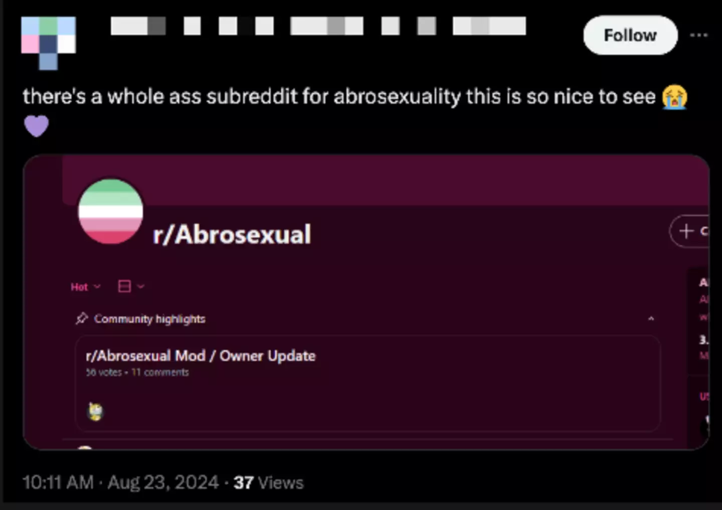 People are raising awareness about the sexuality on social media. (Twitter)