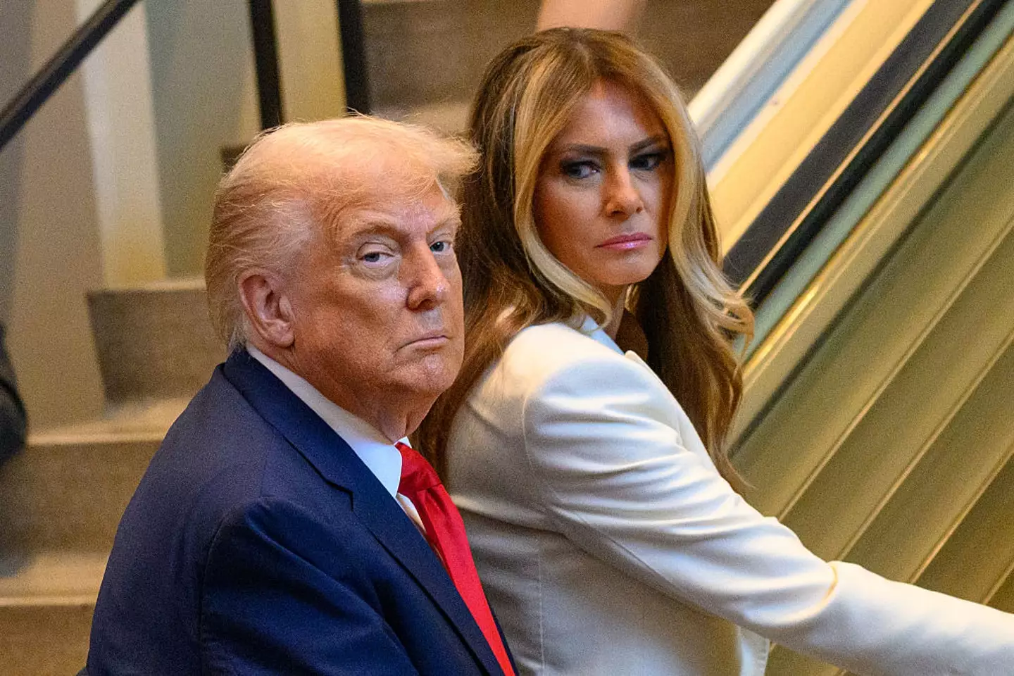 Melania Trump rarely makes public appearances (Alexi J. Rosenfeld/Getty Images)
