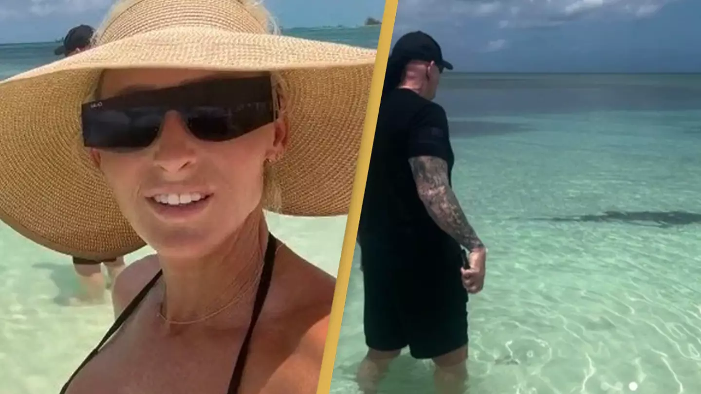 The Undertaker steps in to save wife from shark in shocking video