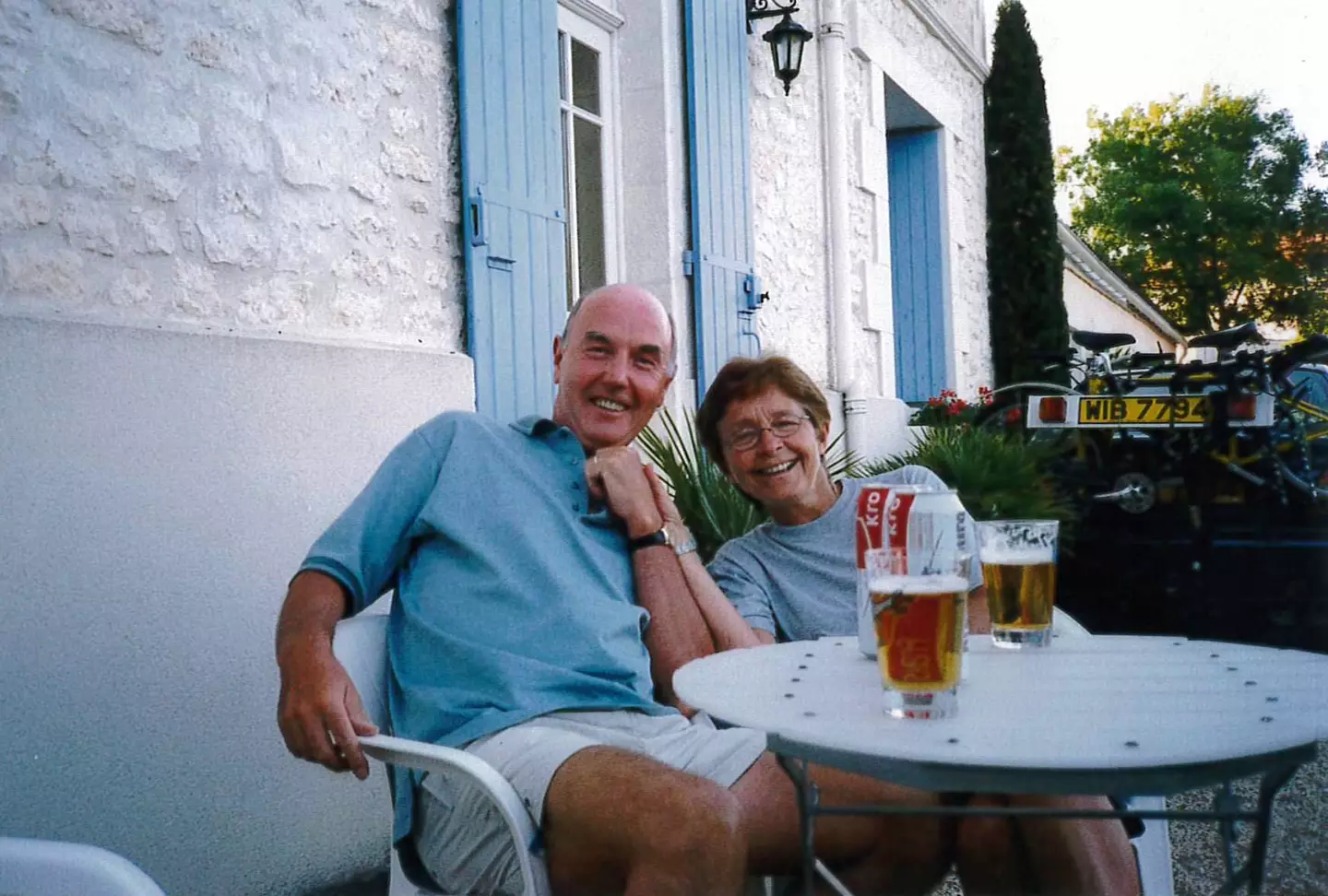 Graham Mansfield and his wife, Dyanne.