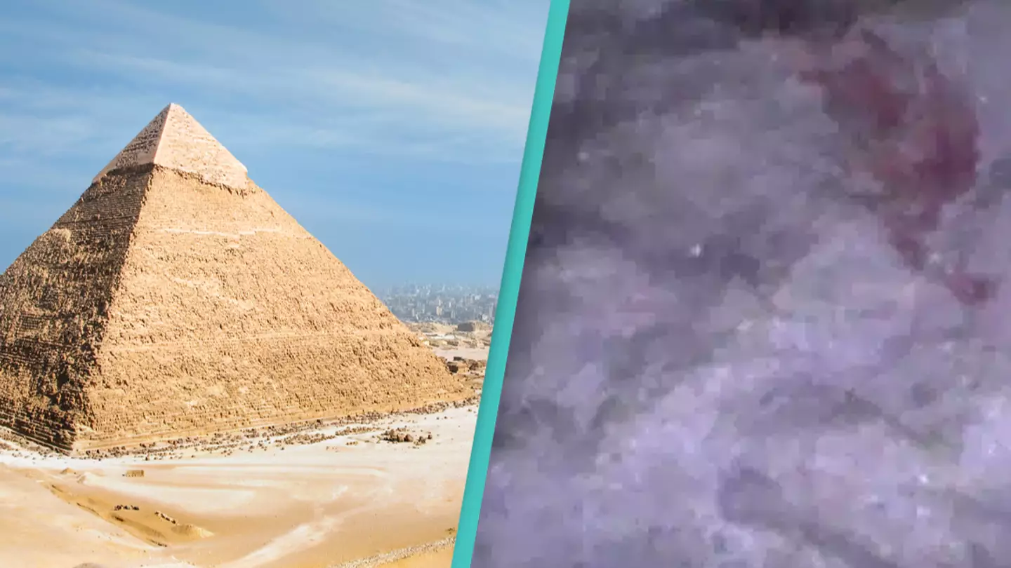 Robot captures never-before-seen footage uncovering secrets from inside Great Pyramid of Giza