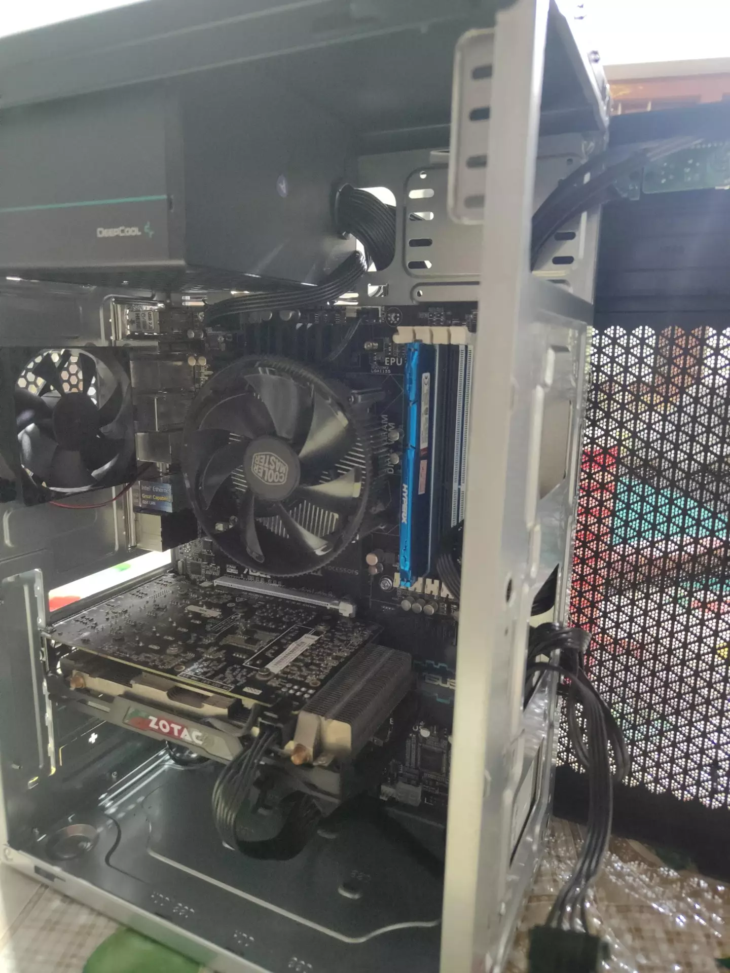 The gamer made a shocking discovery after taking apart their PC.