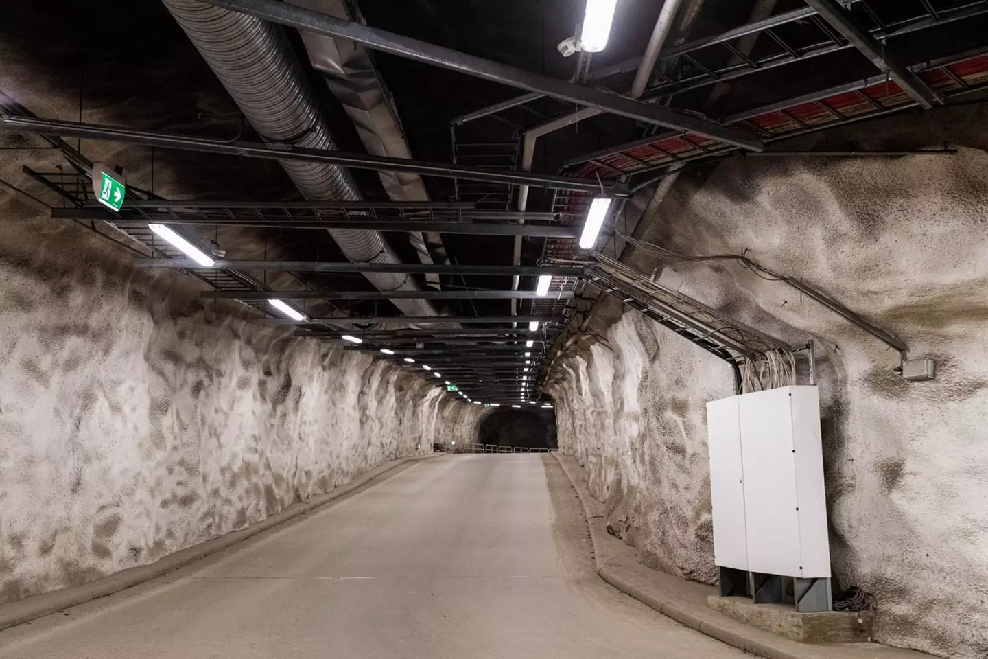 The underground city sits 25 metres below ground.