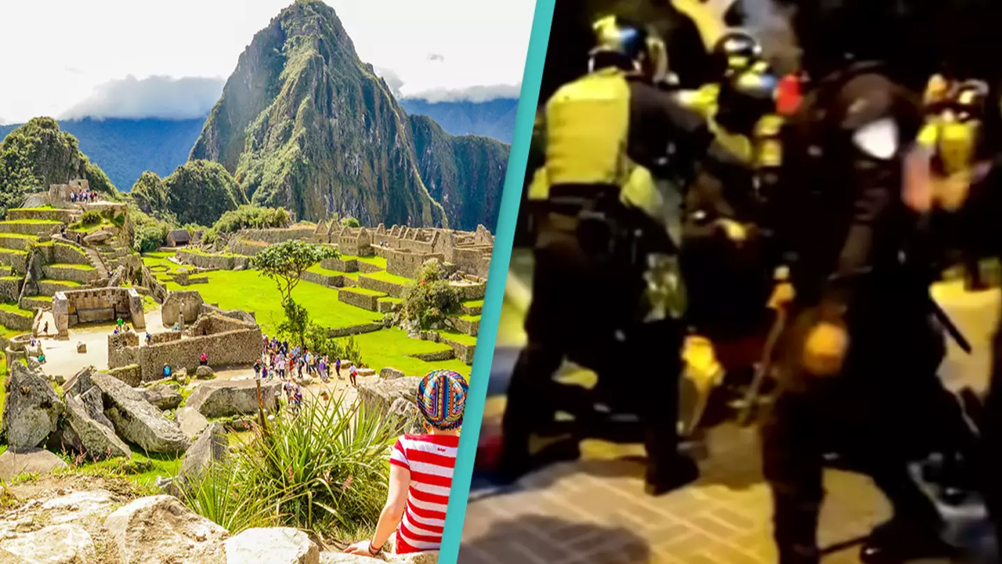 Tourists stranded at Machu Picchu amid violent protests