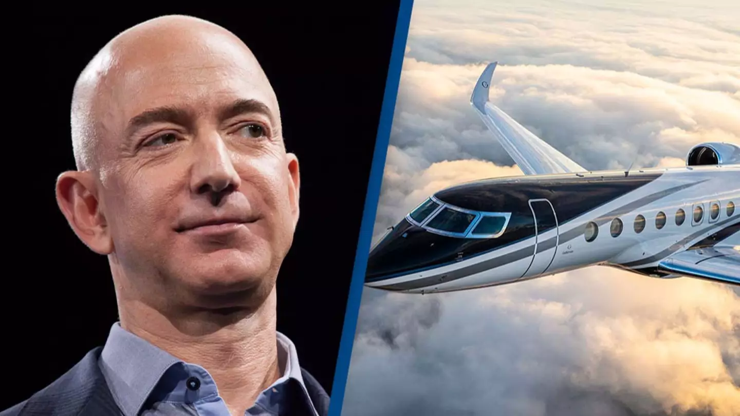 Inside Jeff Bezos' massive new $80,000,000 private jet that can fly near the speed of sound