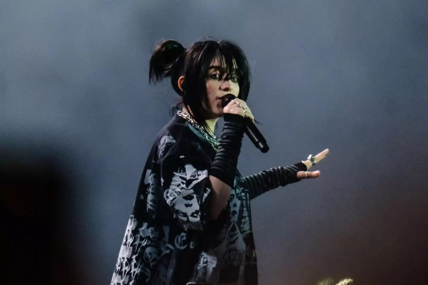 Billie Eilish has said it was a 'really dark day for women in the US'.