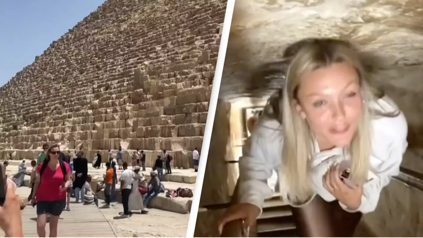 Video showing reality of Egypt pyramids may put a lot of people off visiting