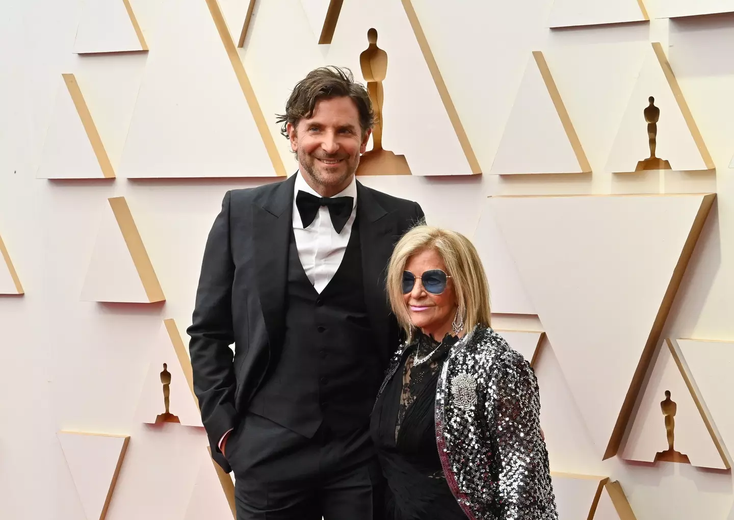 Bradley Cooper and his mother, Gloria Campano.