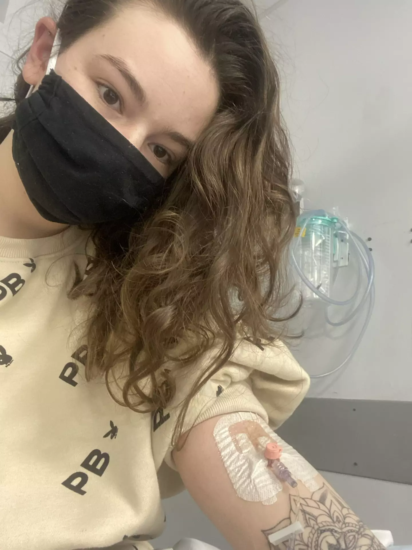 She was first hospitalised in 2021 (Kennedy News and Media)