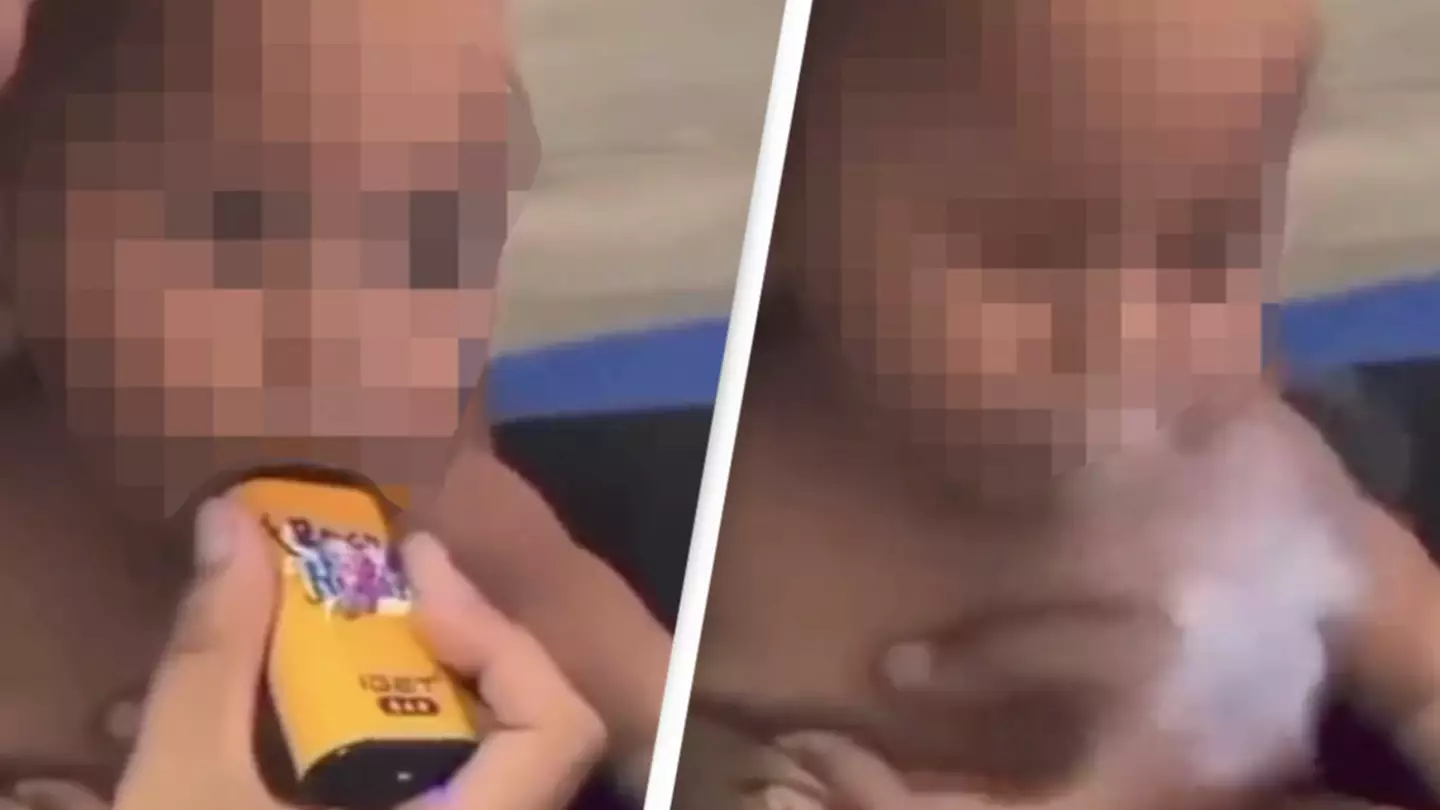 16-year-old mum speaks out after her baby was seen vaping in shocking video