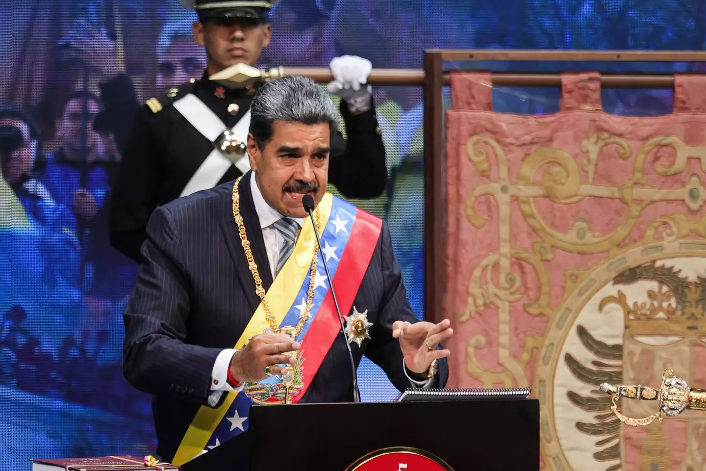 Nicolás Maduro is the President of Venezuela (Jesus Vargas/Getty Images)
