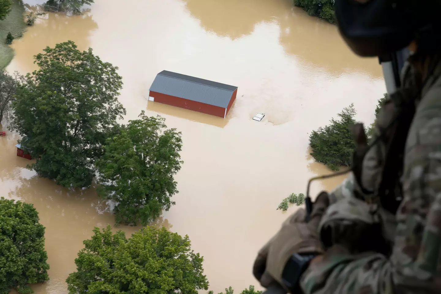 Flooding in Kentucky.