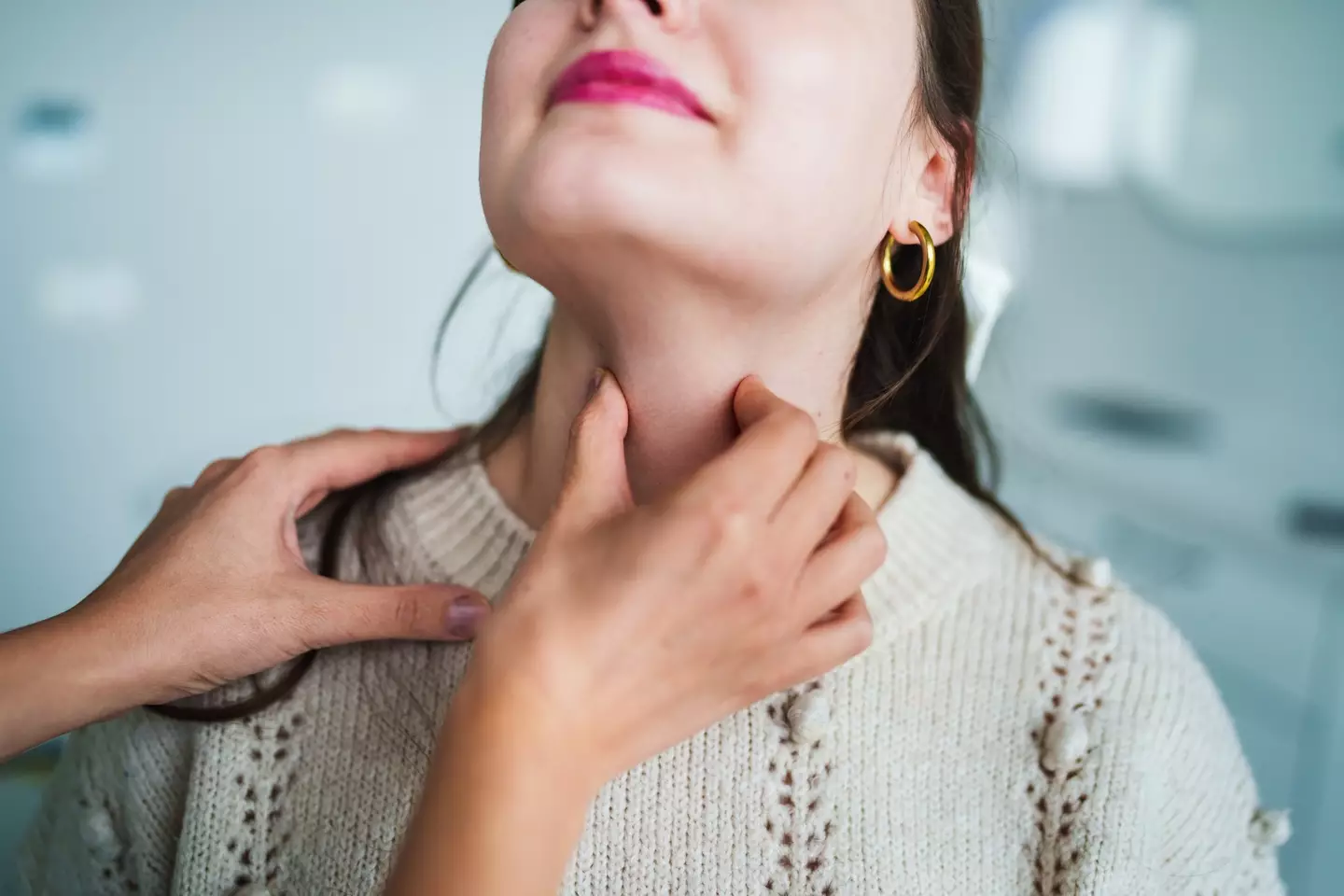 Throat cancer cases are on the rise (Getty Stock Photo)