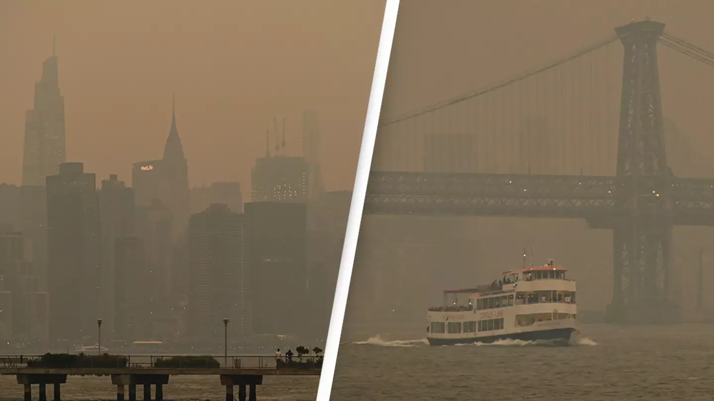 New York City has the worst air quality of any major city in the world right now