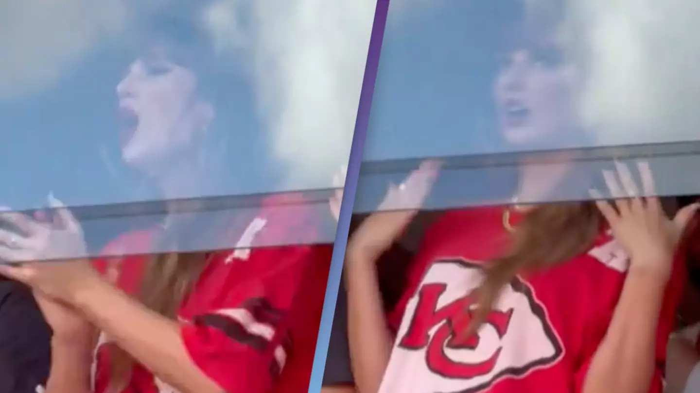 Taylor Swift fans are obsessed after figuring out what she said during Travis Kelce's entrance at Chiefs game