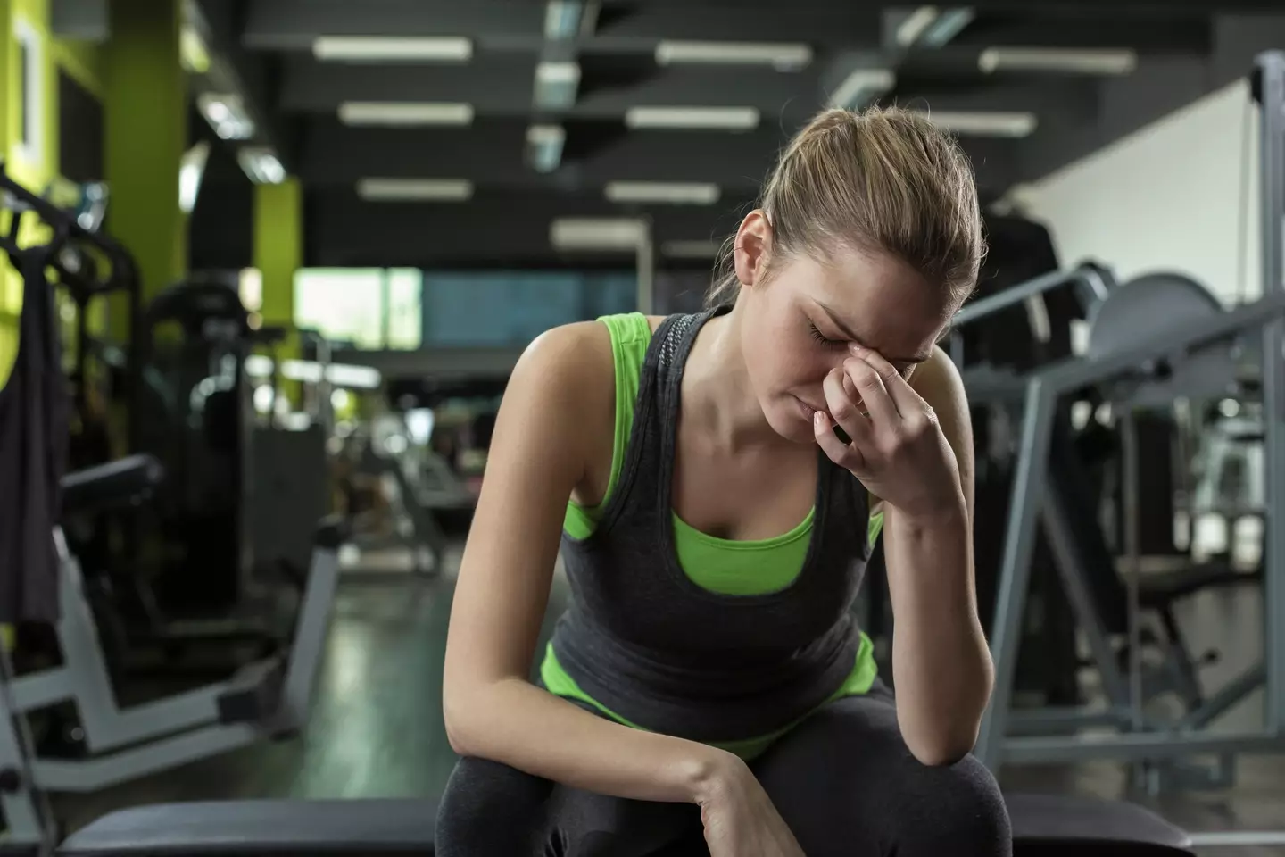 A TikToker from Sydney, Australia, uploaded a video of her being visibly stressed with fellow gym-goers (Getty Stock Image)