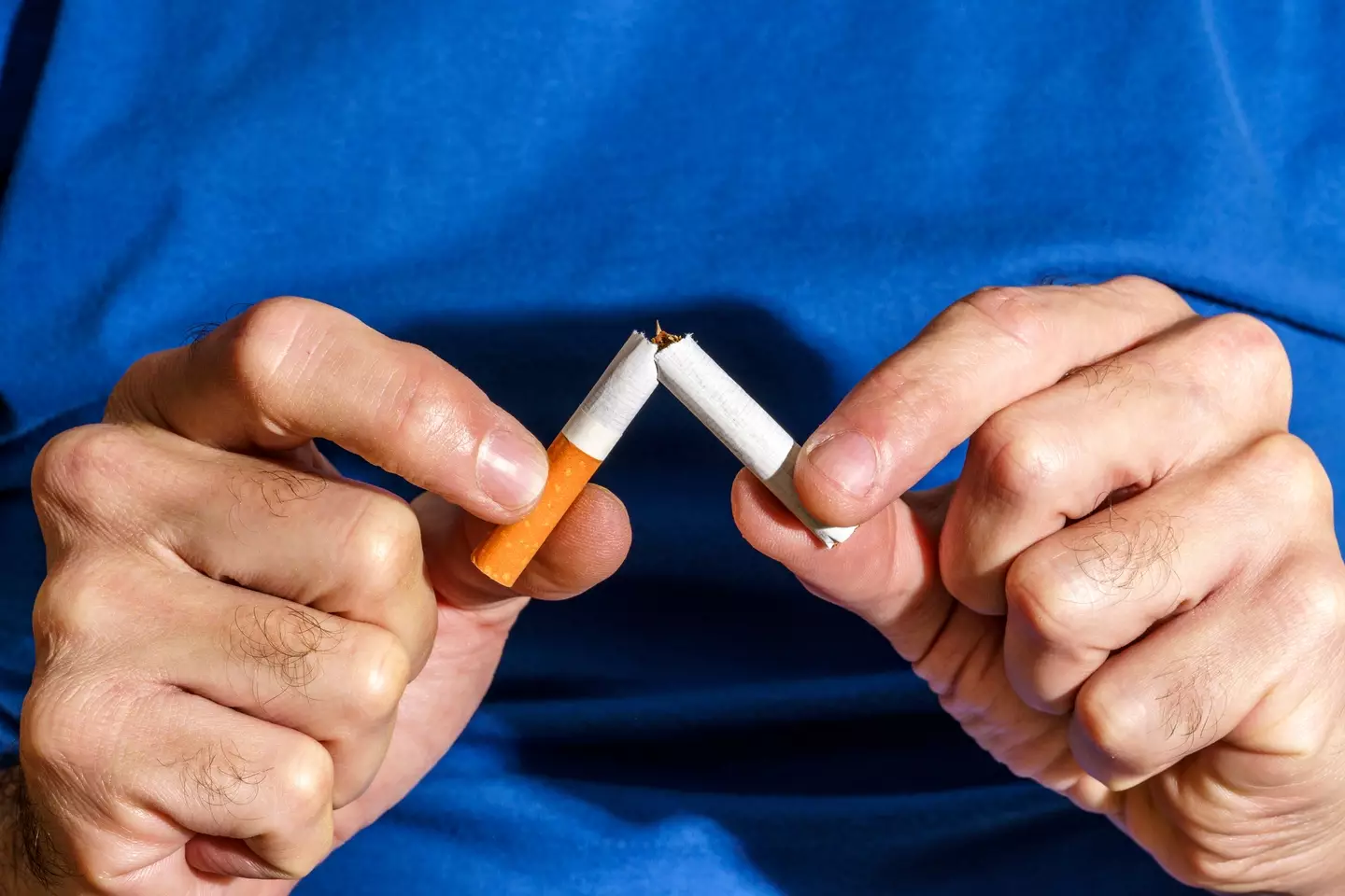 Quitting smoking is still one of the best things you can do for your lungs (Getty)