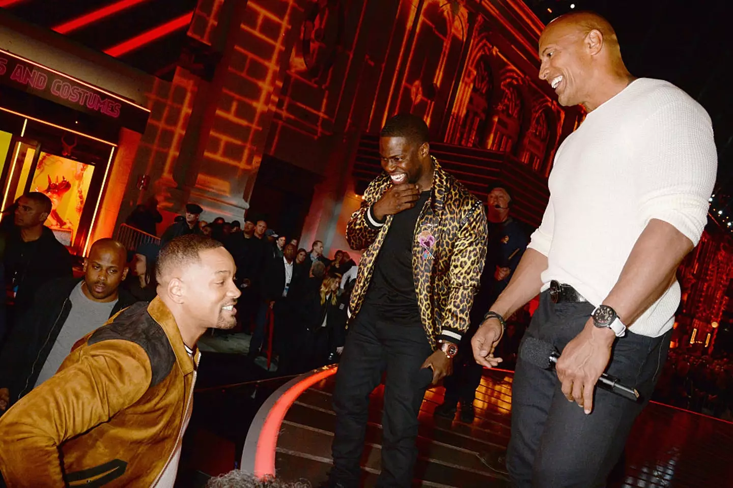 Johnson always dreamt of being a bigger household name than Will Smith - and I think he may have done it (Jeff Kravitz/FilmMagic for MTV)