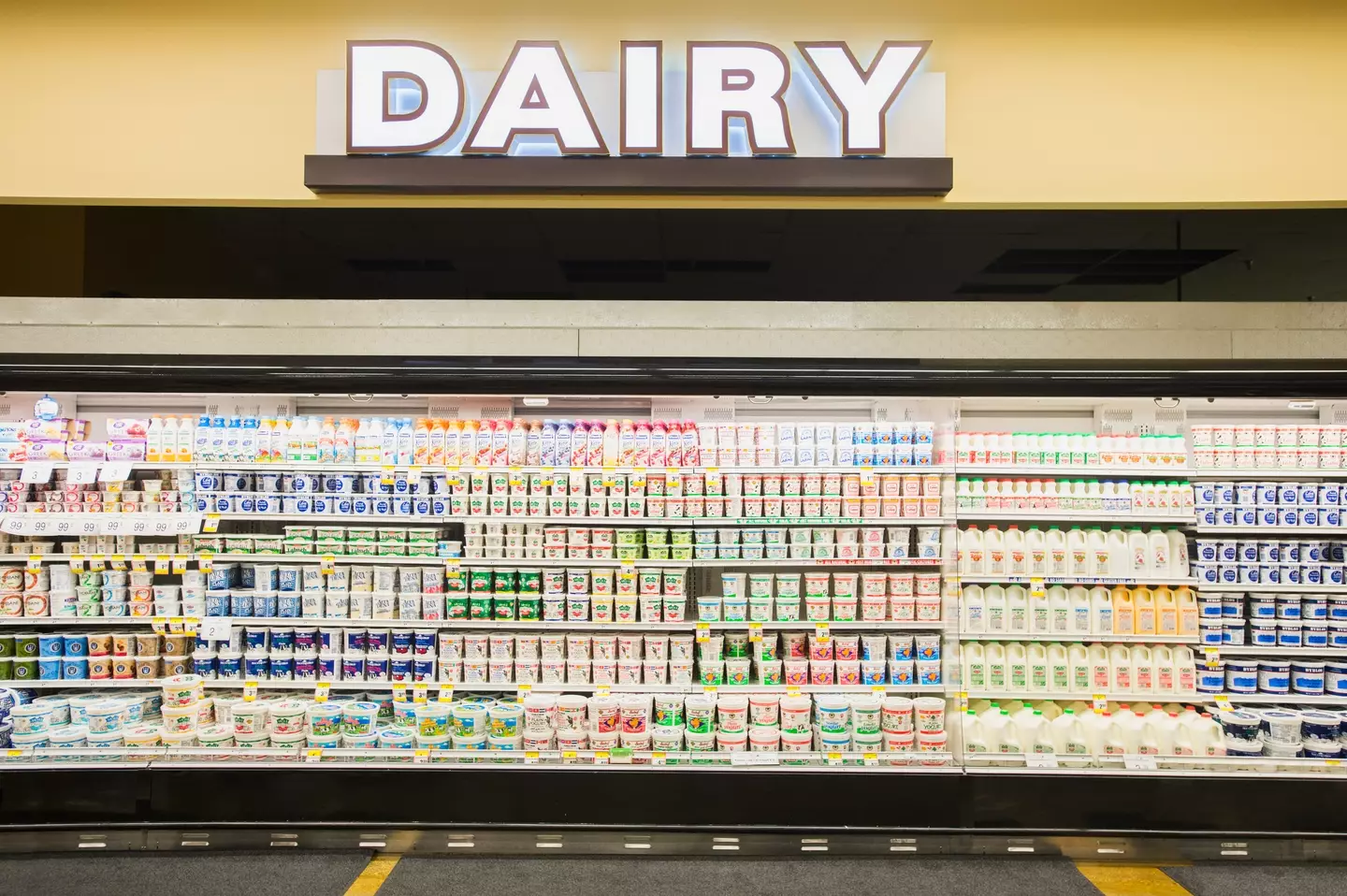 Canadian dairy products could be hit with a 241 percent tariff on imports into the US (Getty stock)