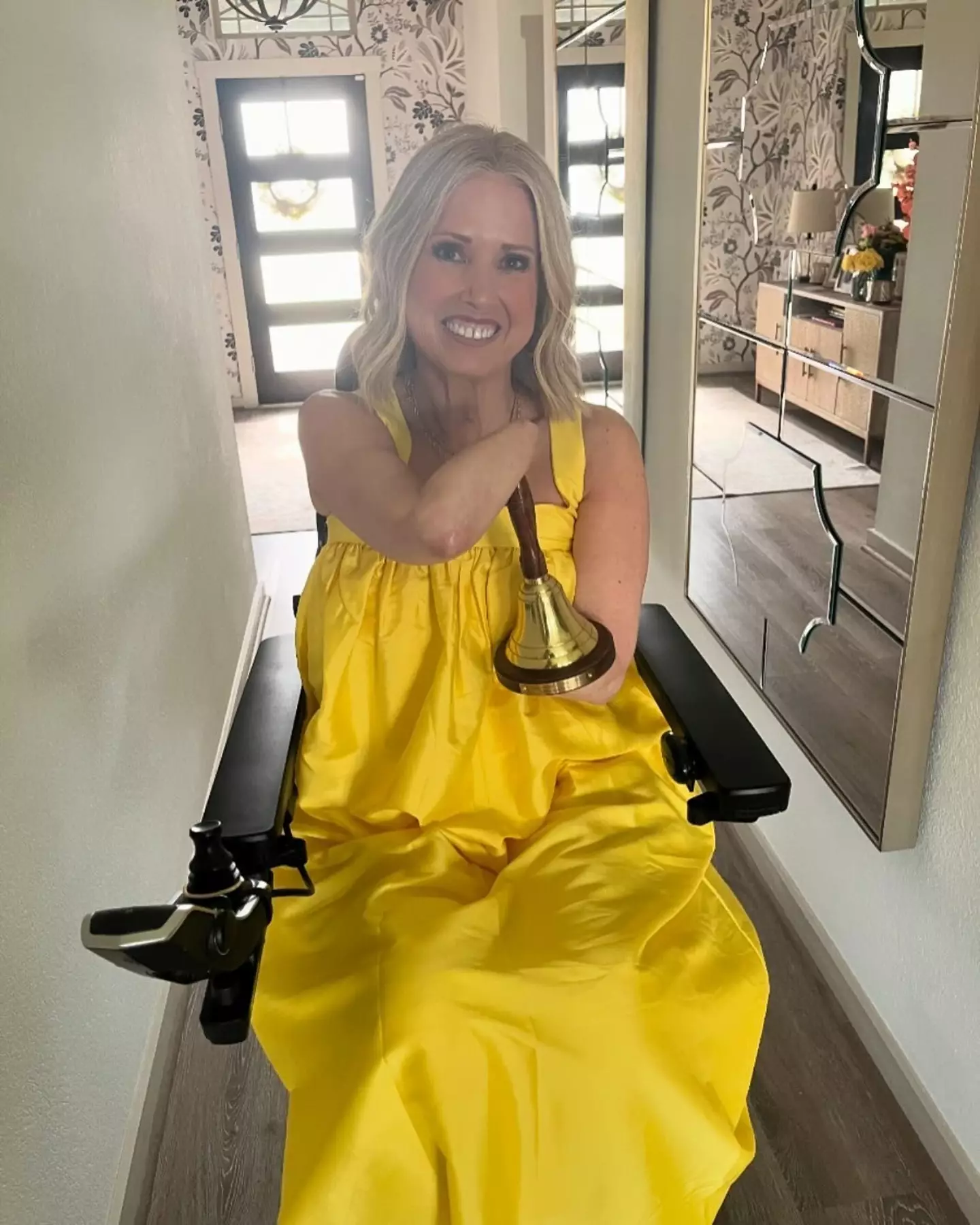 Sherri 'chooses happiness' and is grateful to be alive. (Facebook/Sherri Moody)