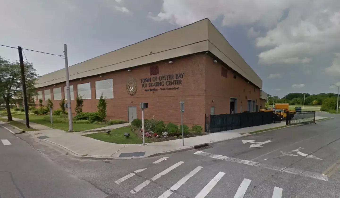 The tragic incident occurred at the Town of Oyster Bay Ice Skating Center in Bethpage, New York (Google Maps)