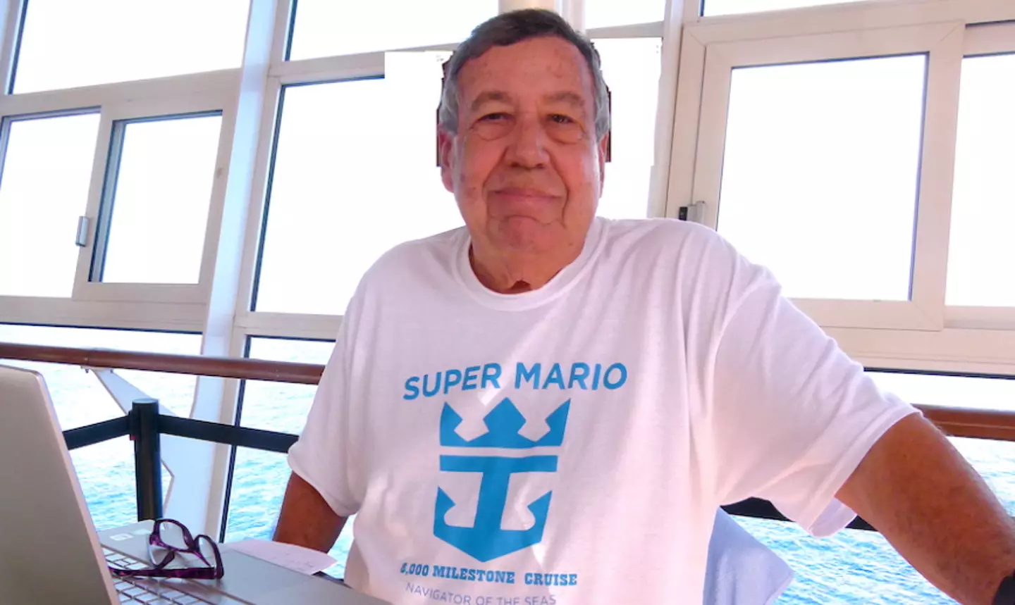 Super Mario has no plans to give up his cruise lifestyle anytime soon.