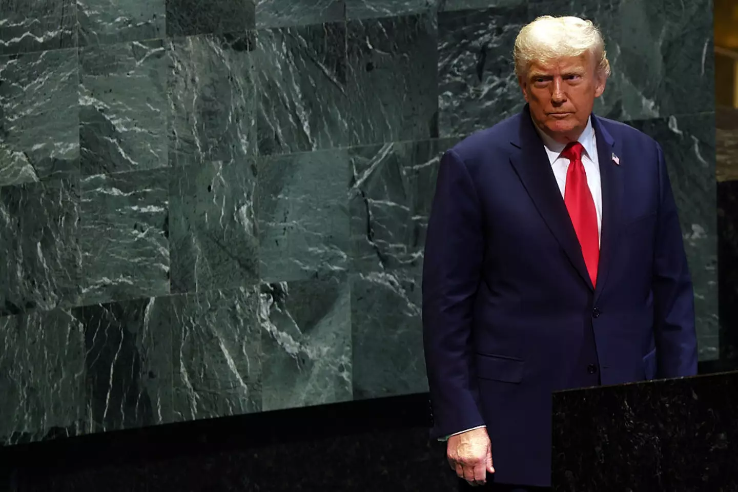 Trump at the UN General Assembly (Spencer Platt/Getty Images)
