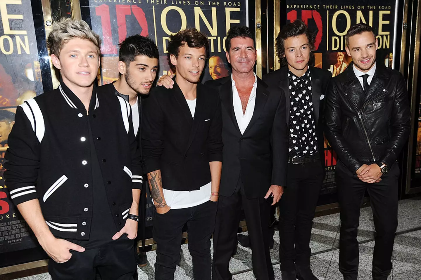 Simon Cowell snapped with One Direction in 2013 (Dave J Hogan/Getty Images)