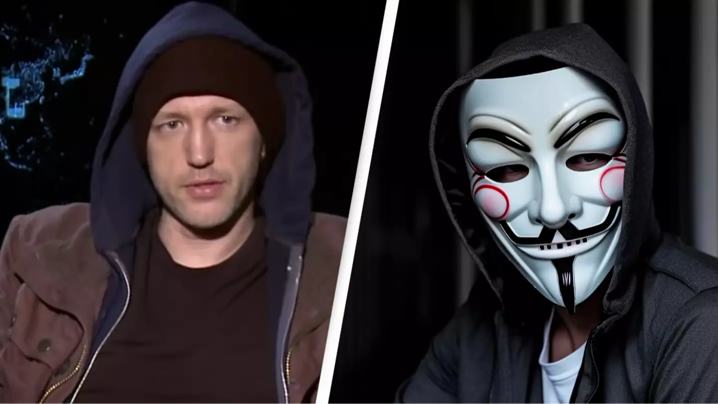 Rare unmasked Anonymous hacker explained what he thinks is the biggest threat to mankind