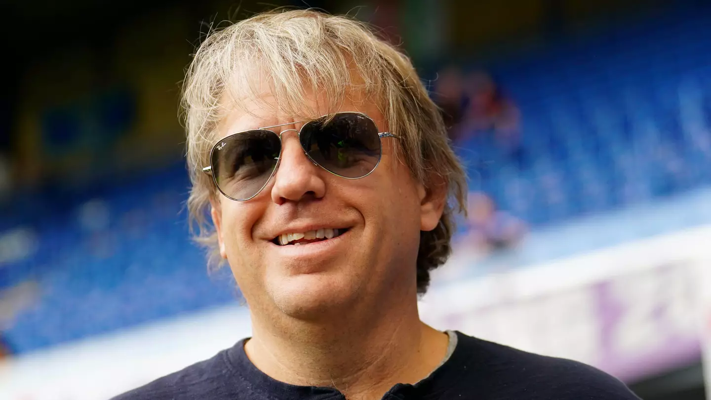 Todd Boehly, part of the consortium that owns Chelsea, at Stamford Bridge. (Alamy)